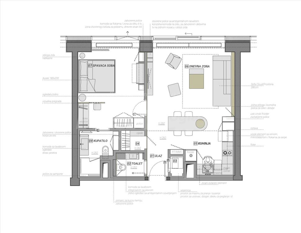 West 65, Tower, nov, namesten — 13