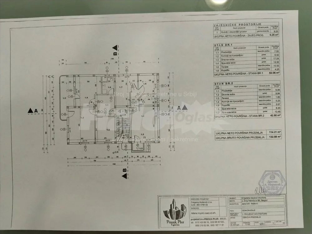 Zemun kuća sa 4 stana i garažom i 3 parking mesta — 5